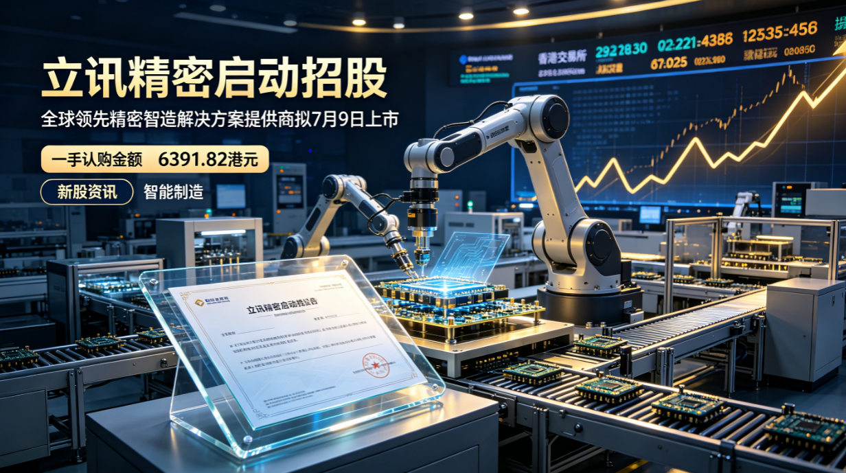 立讯精密赴港上市：迈向全球精密智造