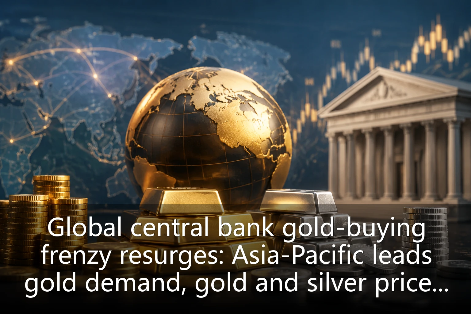 Global central bank gold-buying frenzy resurges: Asia-Pacific leads gold demand, gold and silver prices strengthen together