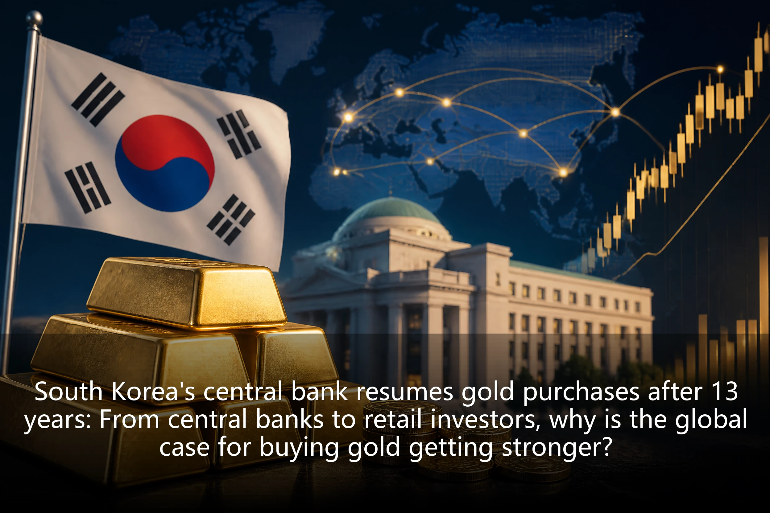 South Korea's central bank resumes gold purchases after 13 years: From central banks to retail investors, why is the global case for buying gold getting stronger?