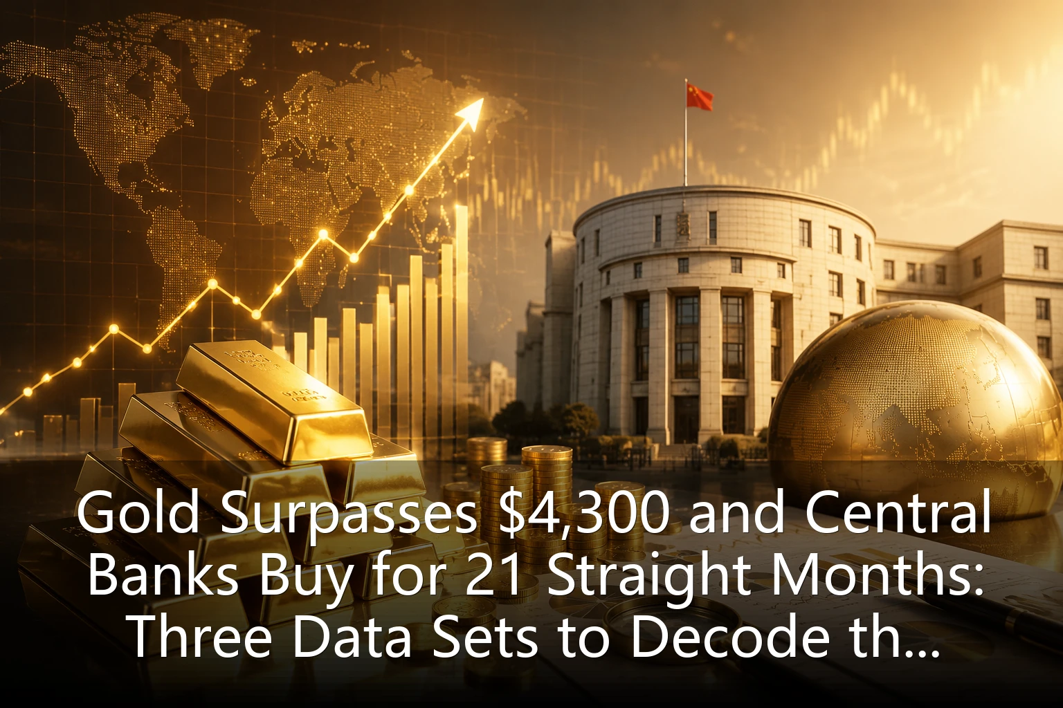 Gold Surpasses $4,300 and Central Banks Buy for 21 Straight Months: Three Data Sets to Decode the Era-Defining Question of 'Why Buy Gold'