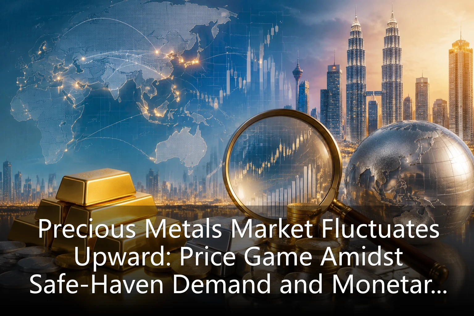 Precious Metals Market Fluctuates Upward: Price Game Amidst Safe-Haven Demand and Monetary Policy Interplay in Asia-Pacific Market