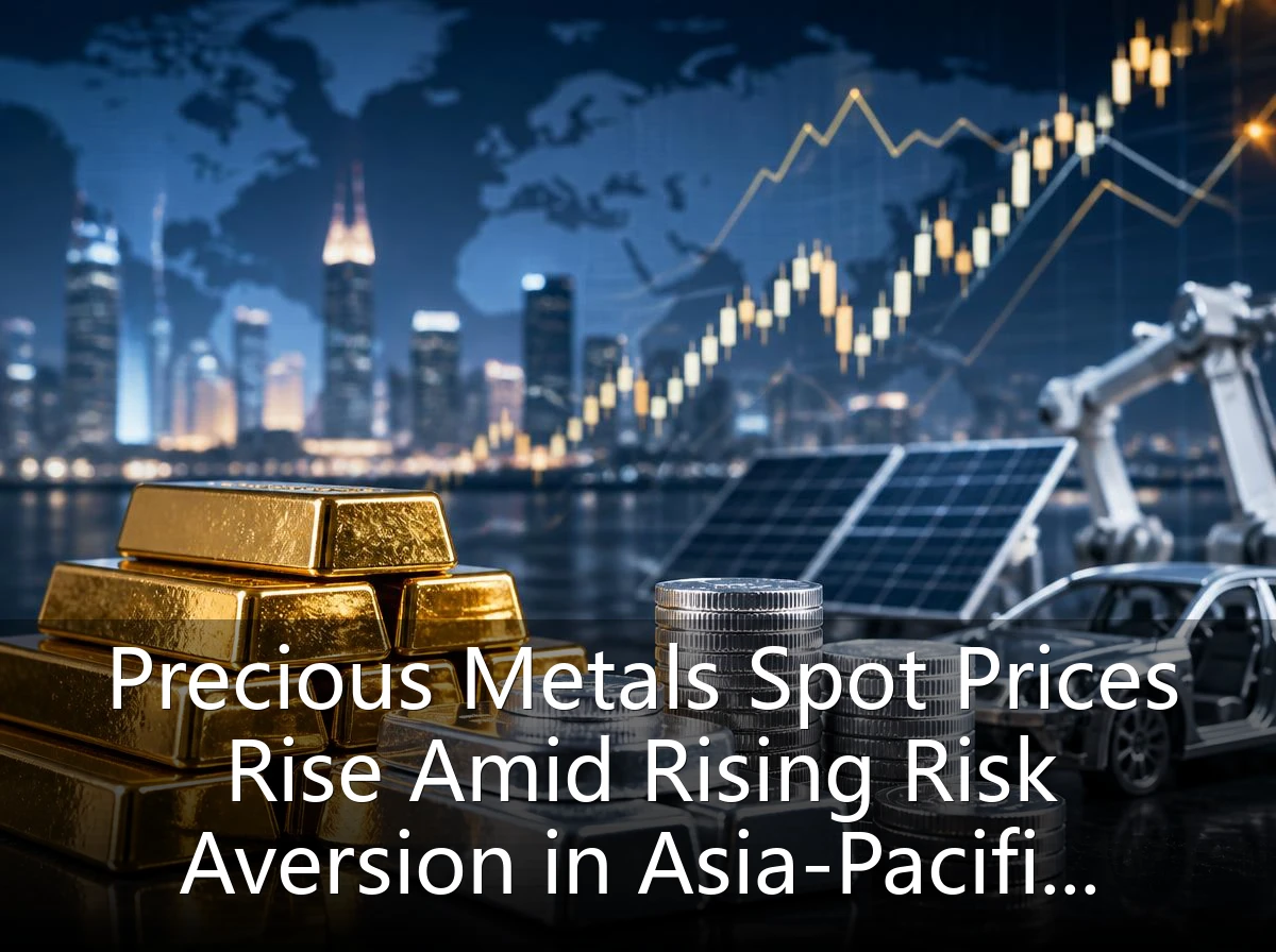 Precious Metals Spot Prices Rise Amid Rising Risk Aversion in Asia-Pacific Market, Silver Industrial Demand Hits Record High