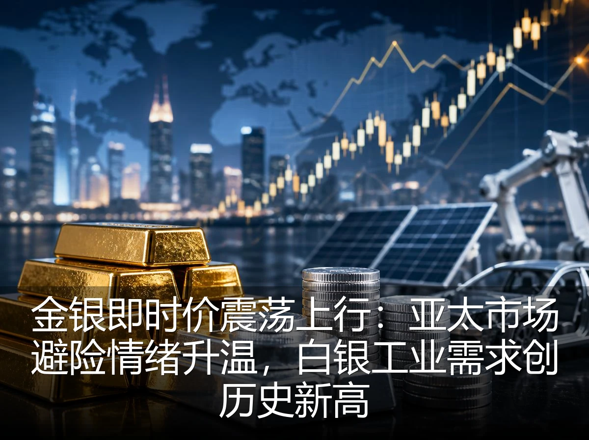 金银即时价震荡上行：亚太市场避险情绪升温，白银工业需求创历史新高