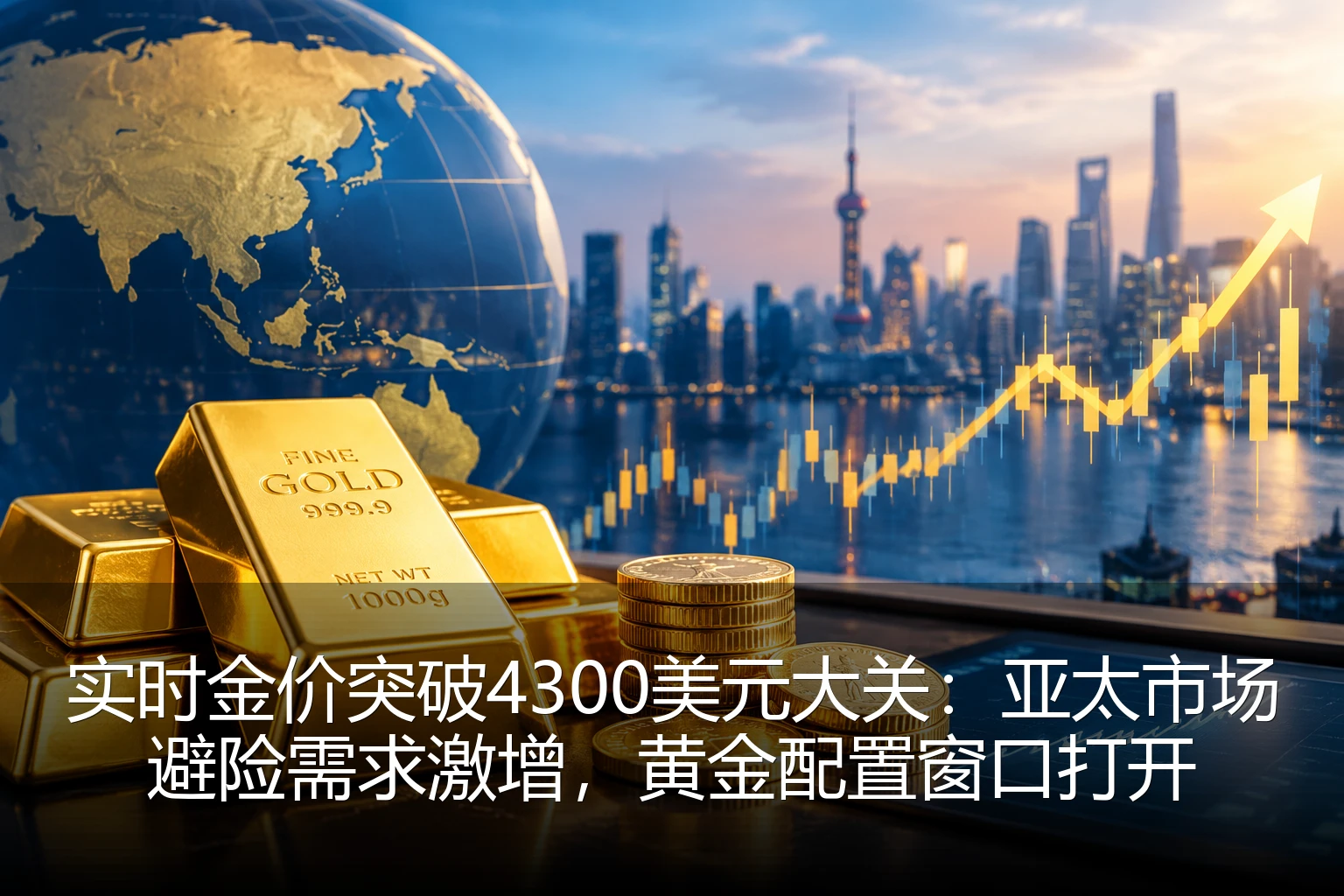 实时金价突破4300美元大关：亚太市场避险需求激增，黄金配置窗口打开